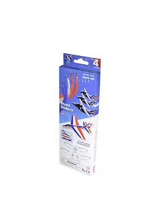 LYONAEEC Самолет Stunt Gliter "Alpha Jet" (11004) (8+) (215мм) (коробка)