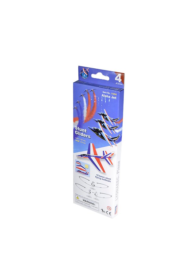 LYONAEEC Самолет Stunt Gliter "Alpha Jet" (11004) (8+) (215мм) (коробка) 2414831 — 1