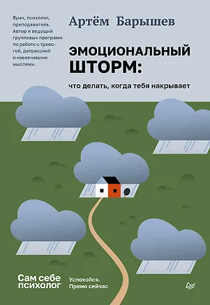 Книга Эмоциональный шторм: что делать, когда тебя накрывает. Успокойся. Прямо сейчас (Артем Барышев)