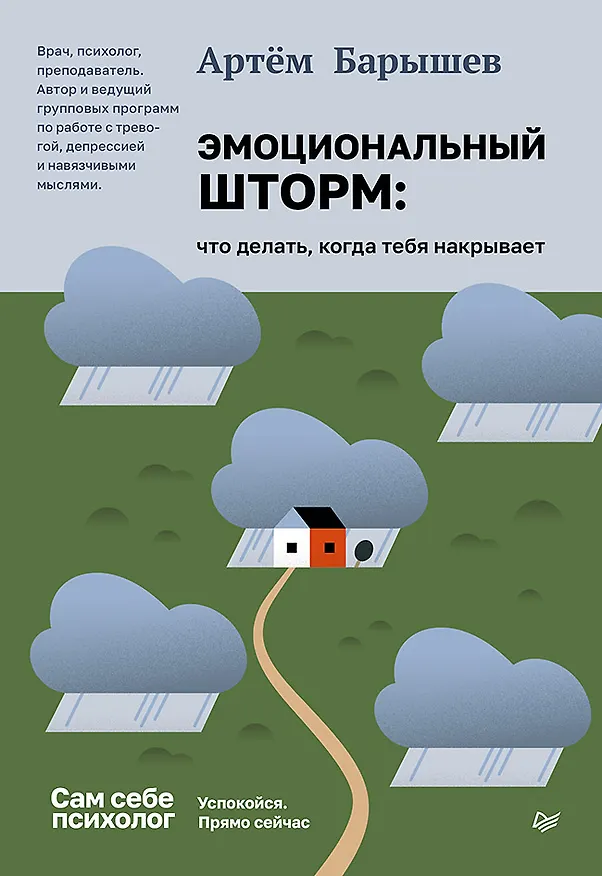 Книга Эмоциональный шторм: что делать, когда тебя накрывает. Успокойся. Прямо сейчас (Артем Барышев) — 1