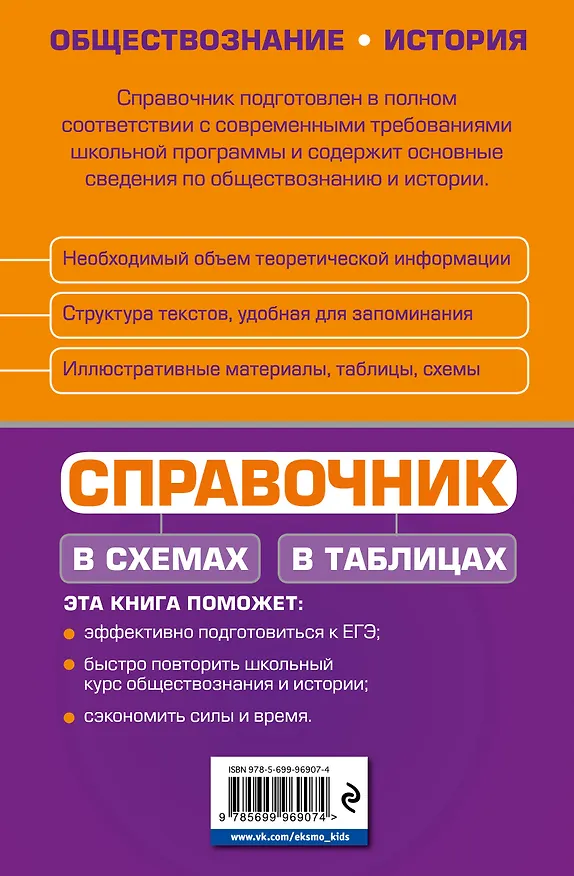 Книга Справочник в схемах и таблицах: обществознание, история (Геннадий Дедурин, Андрей Махоткин, Наталья Махоткина) — 2