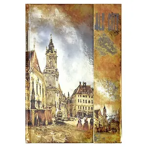 Ежедневник, Феникс+, Старая Европа А5, 160 стр., с клапаном, тисн.фольгой,недатированный, арт. 34047