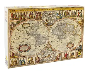 Пазл "Историческая карта мира", 2000 элементов