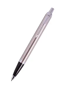 Ручка подарочная шариковая синяя, IM Essential Stainless Steel CT, Parker