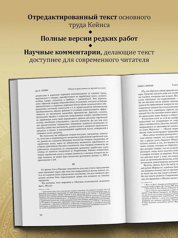 Книга Общая теория занятости, процента и денег (обложка под кожу) (Джон Мейнард Кейнс) — 8