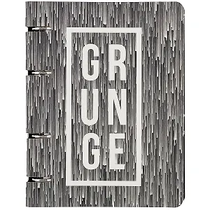 Тетрадь на кольцах в клетку Listoff, "Limited. No. 5", 120 листов