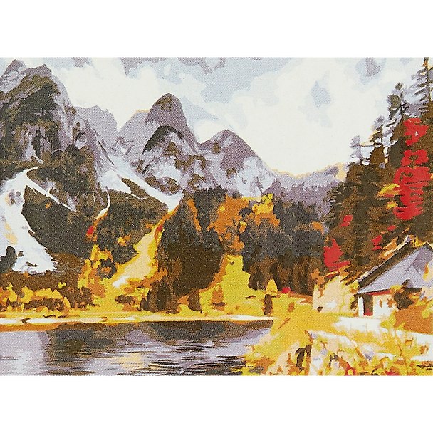 Картина-раскраска по номерам «Горный пейзаж», 22 х 30 см, Рыжий Кот 2838355 — 1