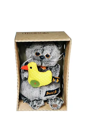 Мягкая игрушка Басик с уточкой (19 см) (Ks19-011) 2407786
