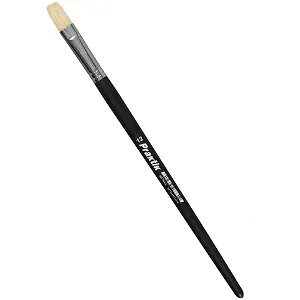 Кисть щетина плоская  №12 "Praktik", АРТКОМ