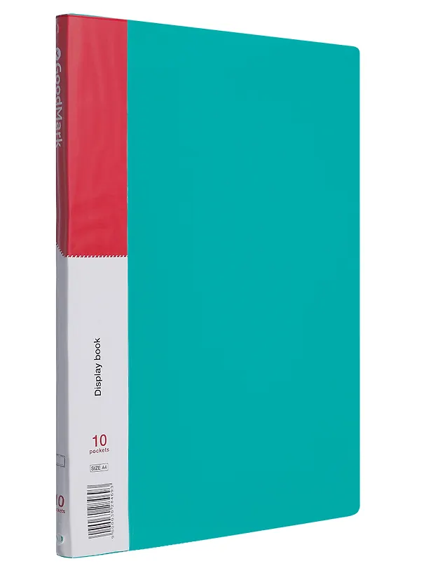 Папка с файлами А4, 10 файлов, в ассортименте, GoodMark 3028469 — 14