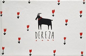 Еженедельник дат. 2027г. А6 64л 160*105 "Dereza" белый, иск.кожа, мягк.переплет, горизонт.карманный, скругл.углы
