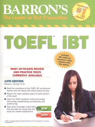 TOEFL IBT(BK/AUDIO) 14ED — 2547043 — 1