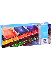 Краски акварельные Van Gogh 36цв, мет.кор., Royal Talens