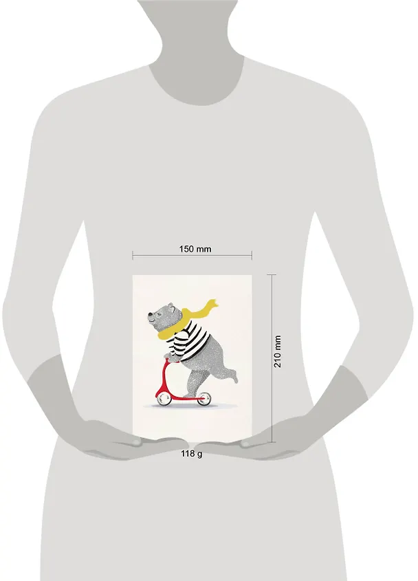 Медведь. Тетрадь общая (А5, 48 л., накидки, клетка-стандарт) 2909699 — 3