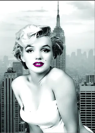 3D Постер Мерилин Монро (2535EU3DB14) (25х35) 2390413