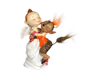 Фигурка Ангел и чертик (7см) (154-408)