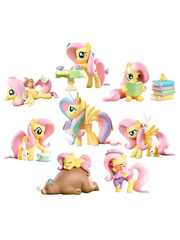 Коллекционная фигурка My Little Pony Sweet Diary Series Флаттершай, 7см, 1шт, Blind Box, Funism 3184630 — 1