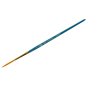 Кисть художественная №1 "Галерея", синтетика, лайнер, короткая ручка, Гамма