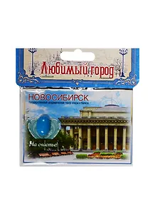 Магнит-оберег закатной «Новосибирск», 5,5 х 8 см 1230772