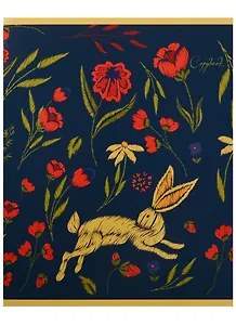 Тетрадь в клетку Unnika, "Цветочная вышивка", 48 листов, в ассортименте