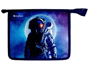 Папка для тетрадей А5 "SPACE SOUL" 235*190*50, пластик, молния сверху