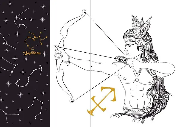 Книга Тайны знаков зодиака. Арт-терапия и самопознание () — 14