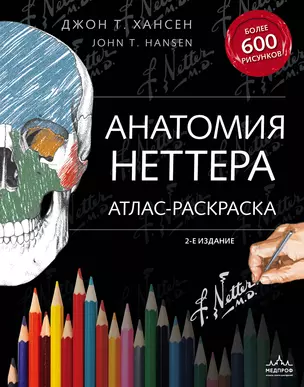 Анатомия Неттера: атлас-раскраска — 2662685 — 1