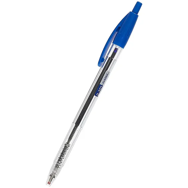 Шариковая ручка синяя автоматическая 1 мм, R-301 Classic Matic, Erich Krause 259157 — 2