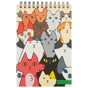 Скетчбук «Собрание котов», 80 листов, А5+