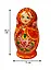 Матрешка 5 предм. "Узор", арт. С-6 (164) — 2554894 — 3