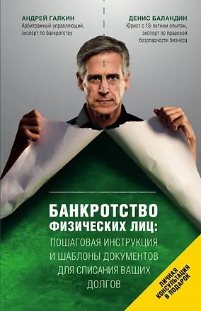 Книга Банкротство физических лиц. Пошаговая инструкция и шаблоны документов для должника и кредитора (Андрей Галкин)