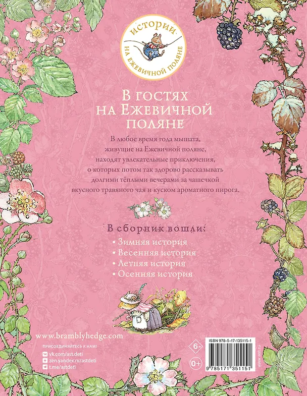 Книга В гостях на Ежевичной поляне (Джилл Барклем) — 2