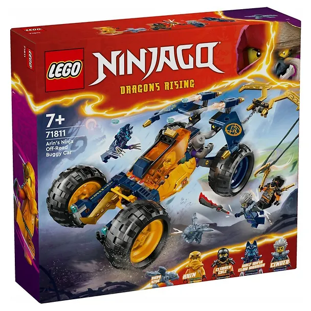 LEGO NINJAGO: Внедорожный багги Арина Ниндзя, 267 деталей (71811) 3126524 — 2