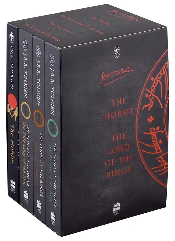 Книга Hobbit/Lord of the Rings Gift Set 4 vol., Tolkien, J.R.R. (Джон Рональд Руэл Толкин) — 3