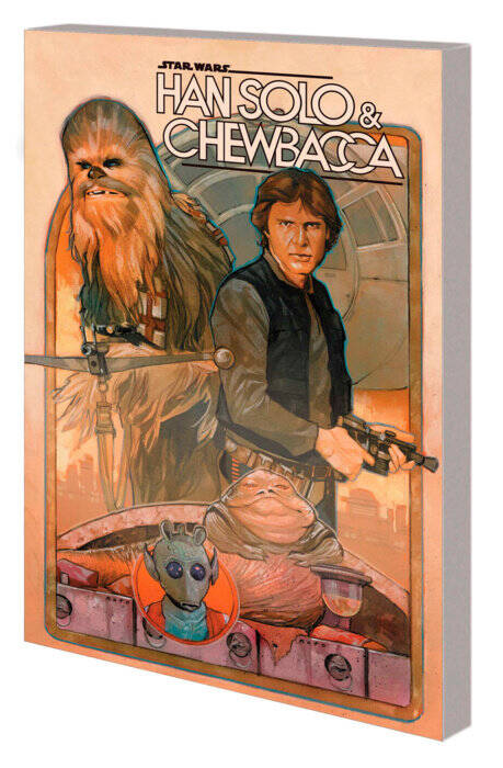 Обложка книги «Star Wars: Han Solo&Chewbacca. Volume 1. The Crystal Run / Звездные войны: Хан Соло и Чубакка. Том 1. Кристальный забег»