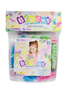 Конструктор (пастельные цвета) (56 деталей) (15-01829-6612)