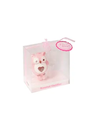 Свеча Сова (8см) (ПВХ бокс) 2517357