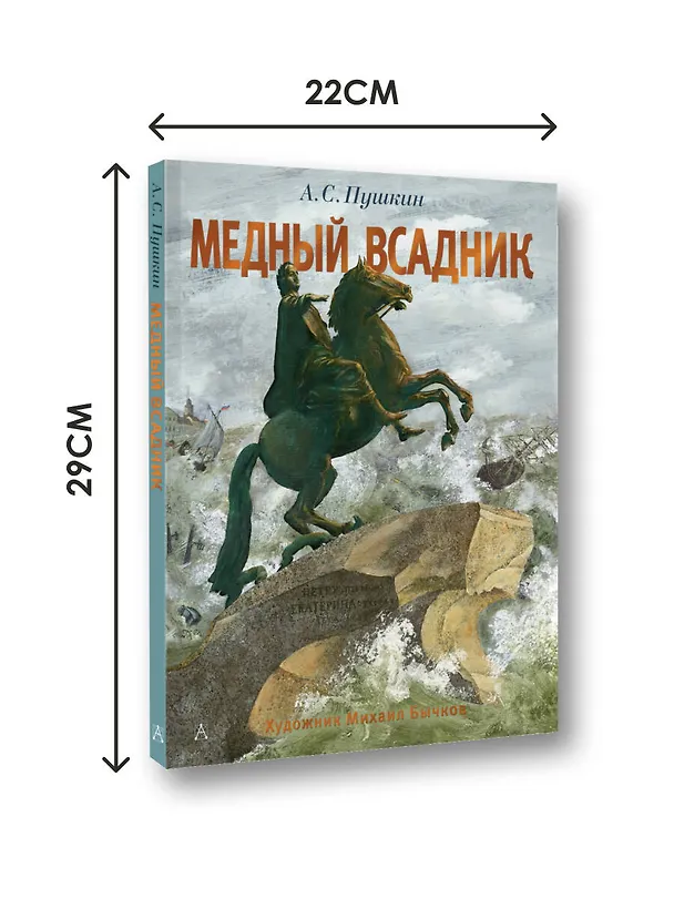 Книга Медный всадник. Рис. М. Бычкова (Александр Пушкин) — 9