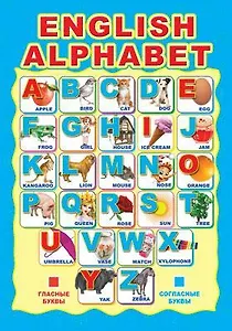 ENGLISH ALPHABET : Мини-плакат