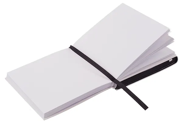 Скетчбук 12*12 60 л "Sketchmarker" Black&White черный, 140г/м2, черный вн. блок + 60 л белый, 140г/м2, белый офсет,  мягк. обл. 3129514 — 6