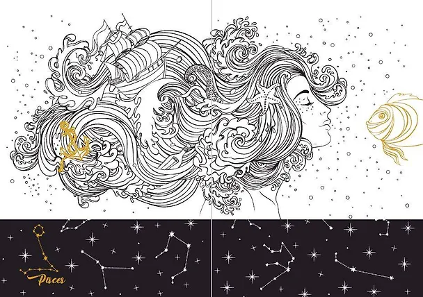 Книга Тайны знаков зодиака. Арт-терапия и самопознание () — 10