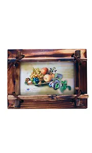 Фоторамка для фото 10х15см (N463 Р) (дерево, бамбук) (20,5х15,5)