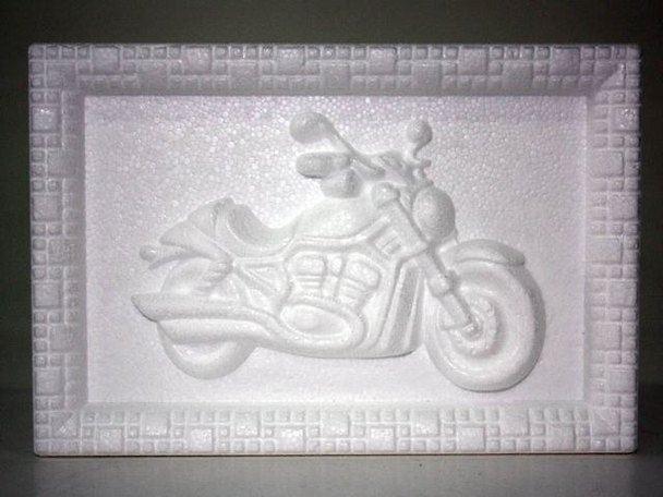 Рельефная раскраска Байк (12х18) 2253404 — 1