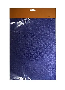 Набор цв. бумаги А4, 2 самоклеящихся листа, голубой и иней (11-24140-B2)