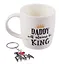 Подарочный набор Кружка и брелок-I love Papa Daddy is always be a king (коробка) (керамика) (12-topsun-202409-02) — 3064955 — 2