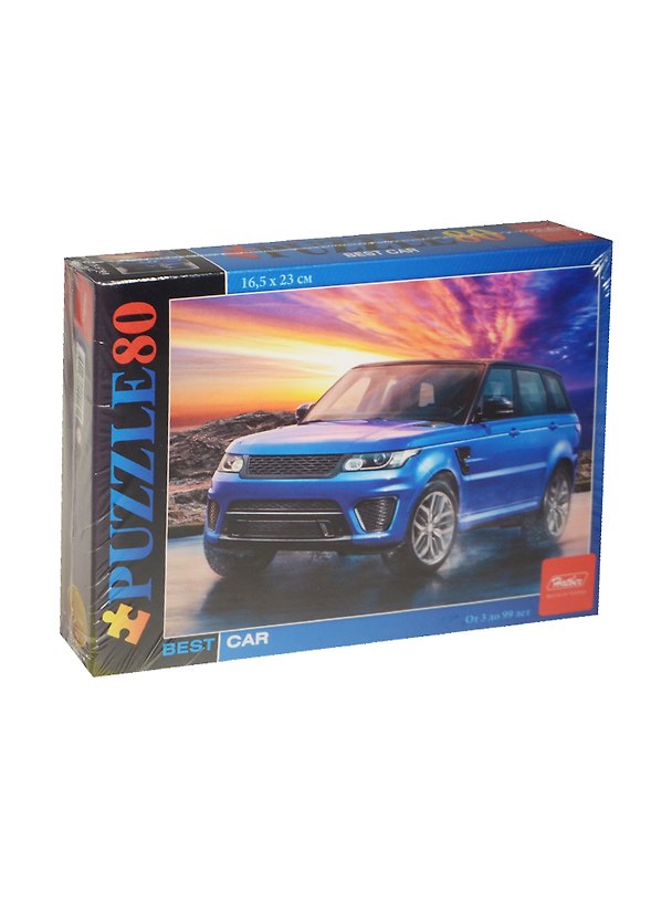 Пазлы 80 А5ф АвтоЛюкс (80П35_09499) (16,5х23см) (3+) (Hatber) (коробка) 2488626 — 1