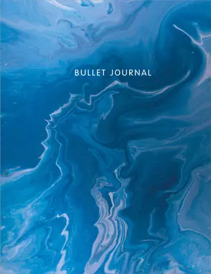 Книга для записей А5 144стр тчк. "Bullet Journal (мрамор)" — 3009191 — 1