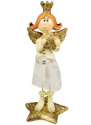 Фигурка Ангел в короне на звезде 16см 2545979