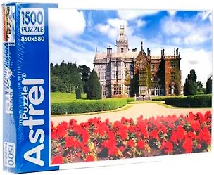 Паззл, Astrel/Астрель, Замок розы,  850х580 мм, 1500 элементов 2451215