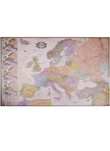 Политическая карта Европы (5,3 млн  ретро стиль)